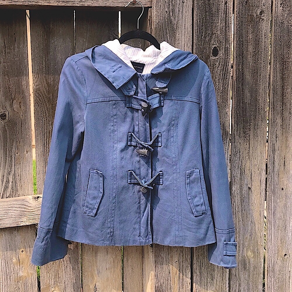 Banana Republic Hooded Toggle Coat